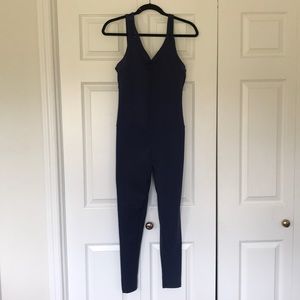 Gravity athletica navy bodysuit